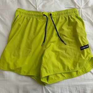 Legends Luka short lime burst 5” inseam